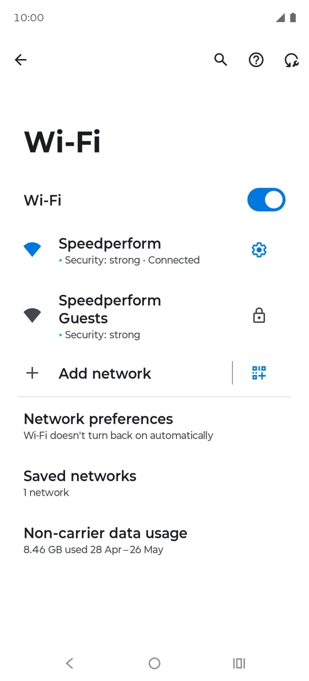 Press the Home key to return to the home screen. Press the Home key to return to the home screen.