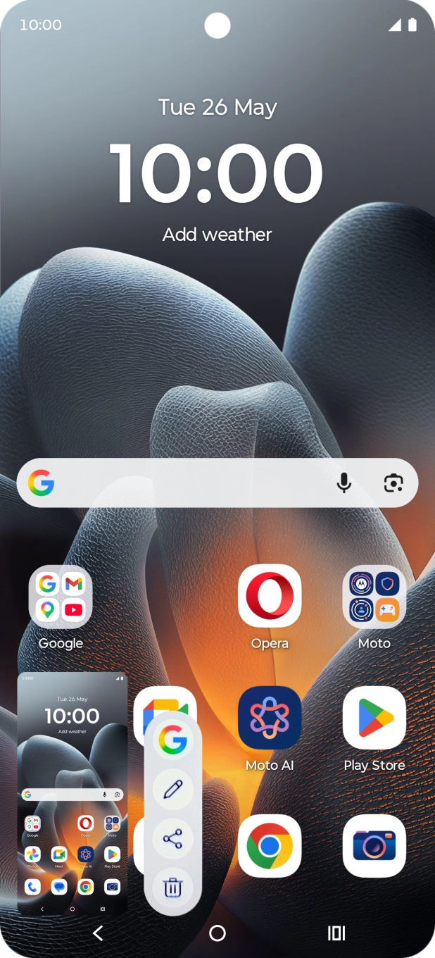 To edit your screenshot, press the screenshot and follow the instructions on the screen to make the required changes.