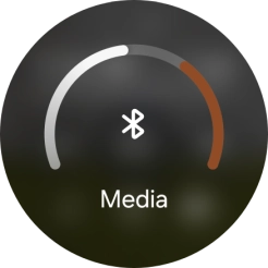 Slide the circle to select the required volume. Slide the circle to select the required volume.