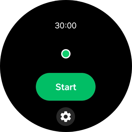 Press and hold the Return key to pause an activity.