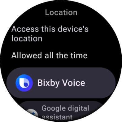 Press the required app.