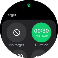Follow the instructions on the screen to set the required goals. Follow the instructions on the screen to set the required goals.
