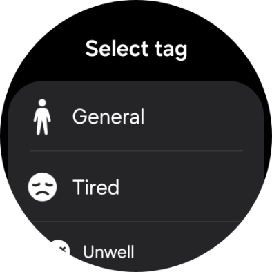Press the required setting. Press the required setting.