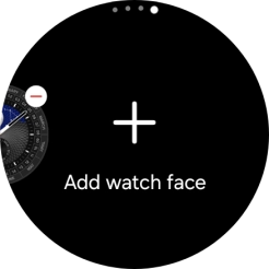 Press Add watch face.