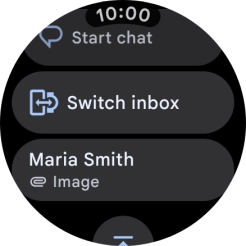 Press the required picture message.