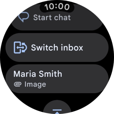 Press the required picture message.