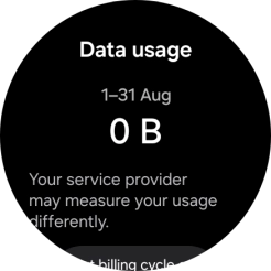 The total data usage is displayed.