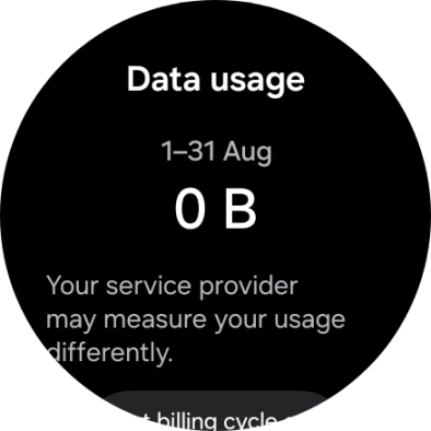 The total data usage is displayed.