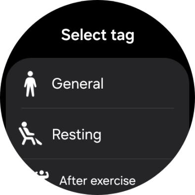 Press the required setting. Press the required setting.