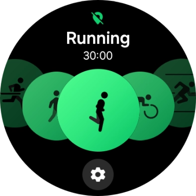 Press settings icon. Press settings icon.