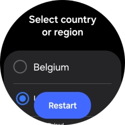 Press Restart.