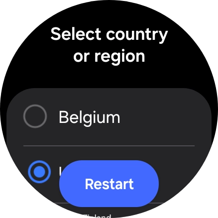 Press Restart. Press Restart.