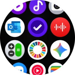 Press the email icon.