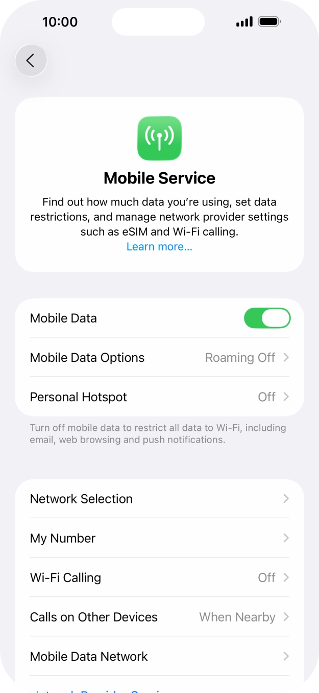 Press Mobile Data Network. Press Mobile Data Network.