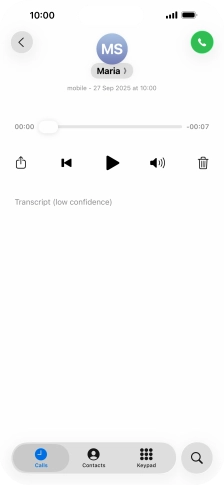 Press the play icon.