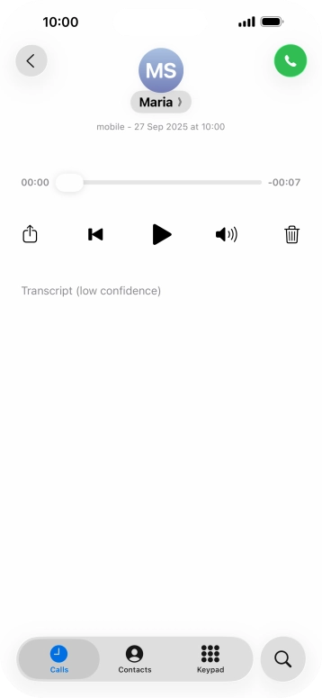 Press the play icon.
