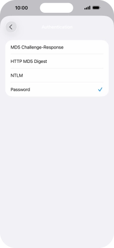 Press Password.