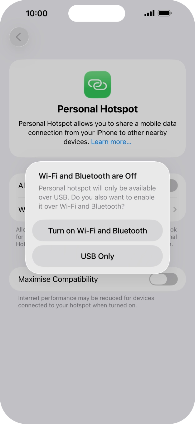 If WiFi is turned off, press Turn on Wi-Fi and Bluetooth. If WiFi is turned off, press Turn on Wi-Fi and Bluetooth.