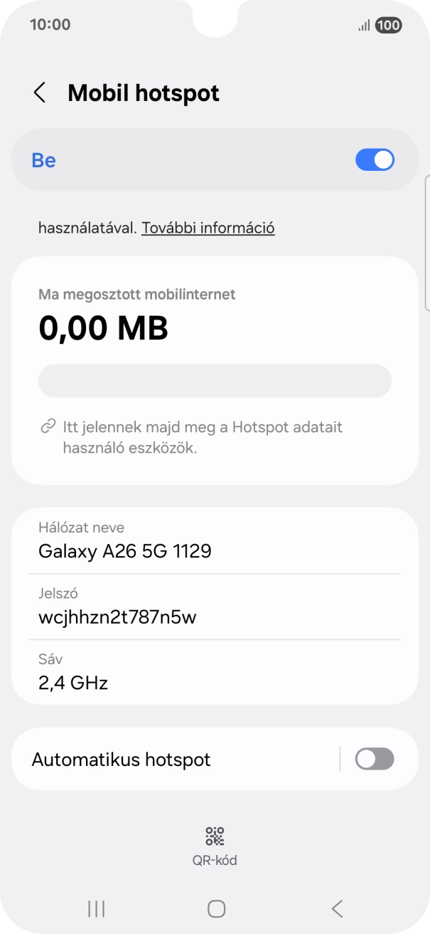 A befejezéshez, és ahhoz, hogy visszatérhess a főképernyőhöz, nyomd meg a főgombot.
