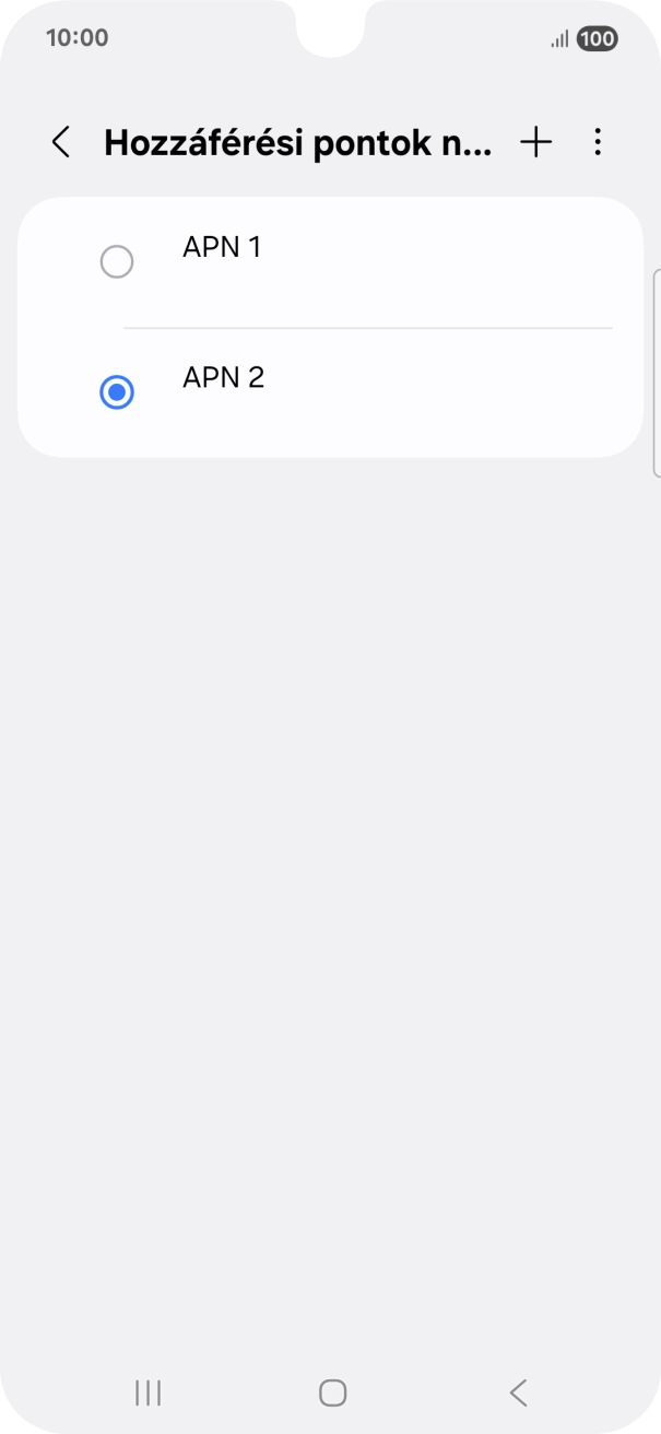 A befejezéshez, és ahhoz, hogy visszatérhess a főképernyőhöz, nyomd meg a főgombot.