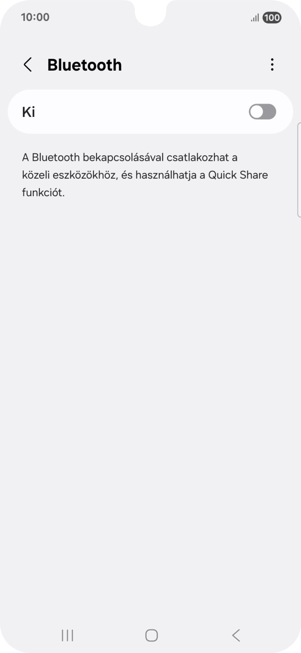 Kattints a csúszkára a funkció bekapcsolásához.