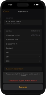 Se desenlazo mi online apple watch