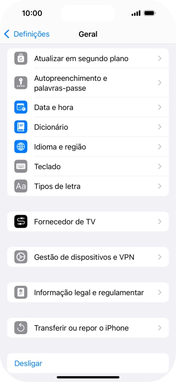Prima Transferir ou repor o iPhone.