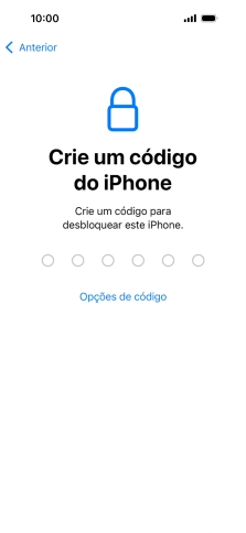 Prima Opções de código.