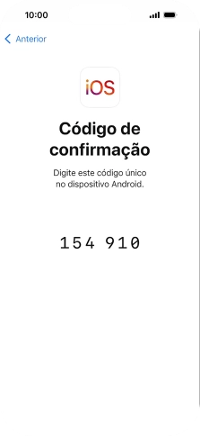 Siga as indicações no ecrã e na app 