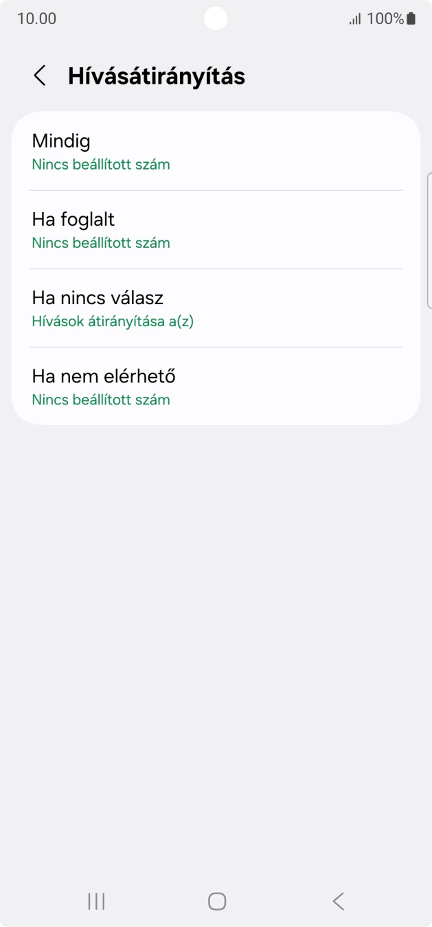 A befejezéshez, és ahhoz, hogy visszatérhess a főképernyőhöz, nyomd meg a főgombot.