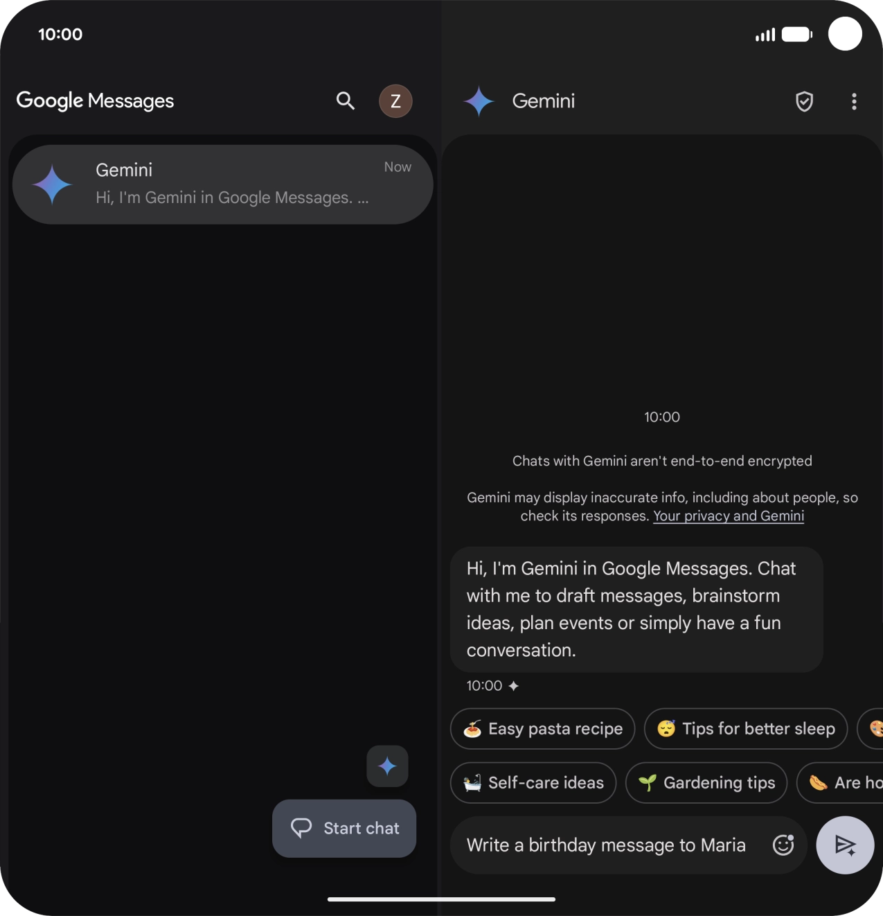 Write or say in your own words which topic you would like to use.