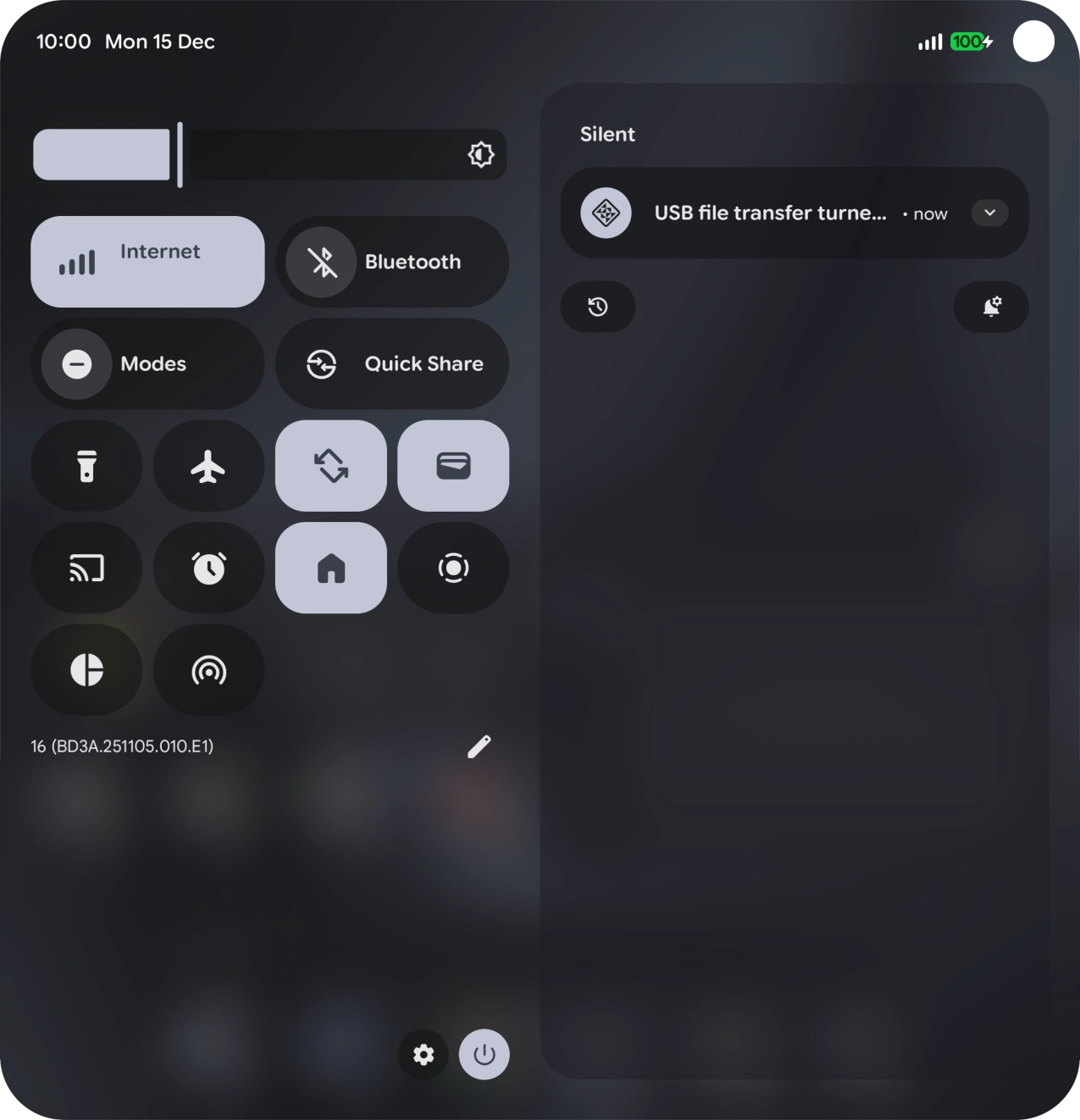 Press the drop down list.