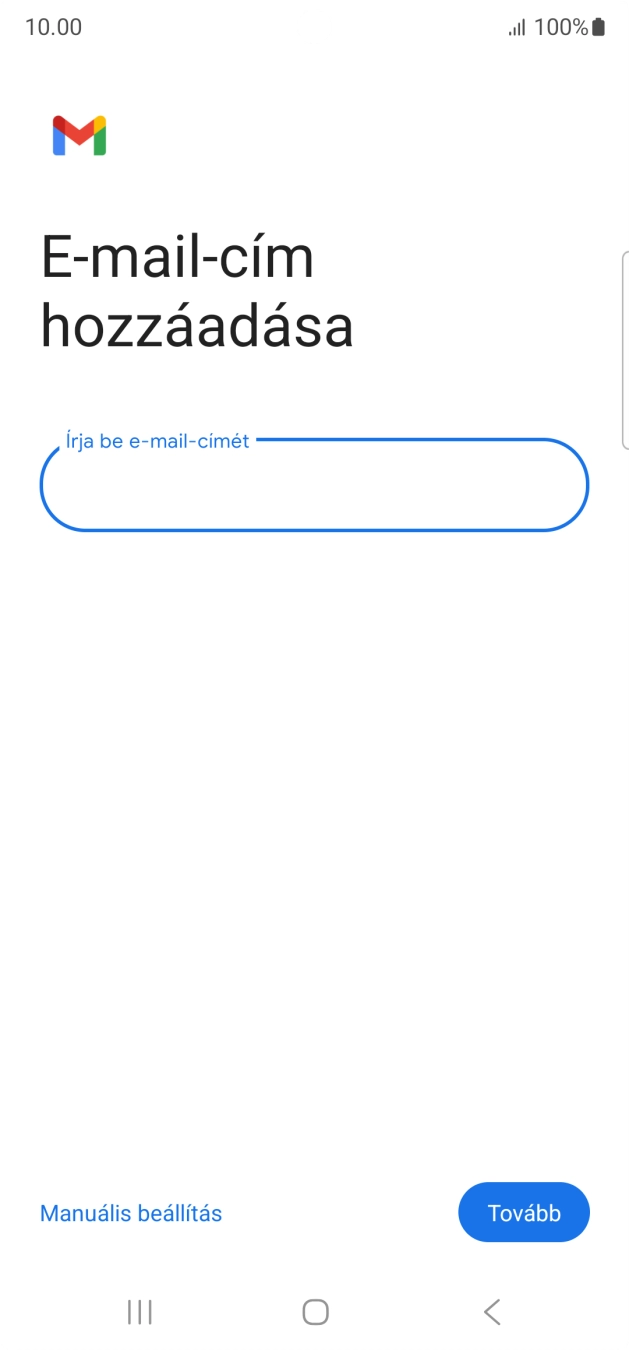 Válaszd a Tovább lehetőséget.