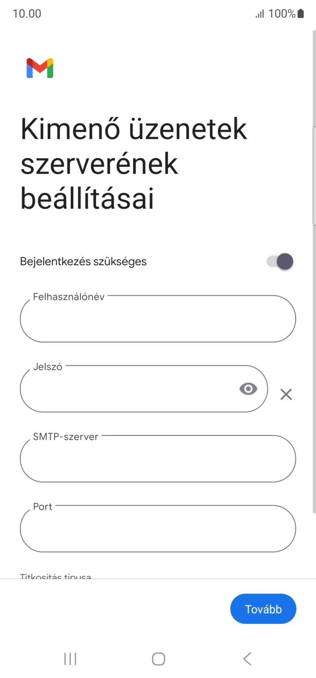 Kattints a „Bejelentkezés szükséges” melletti csúszkára a funkció bekapcsolásához.