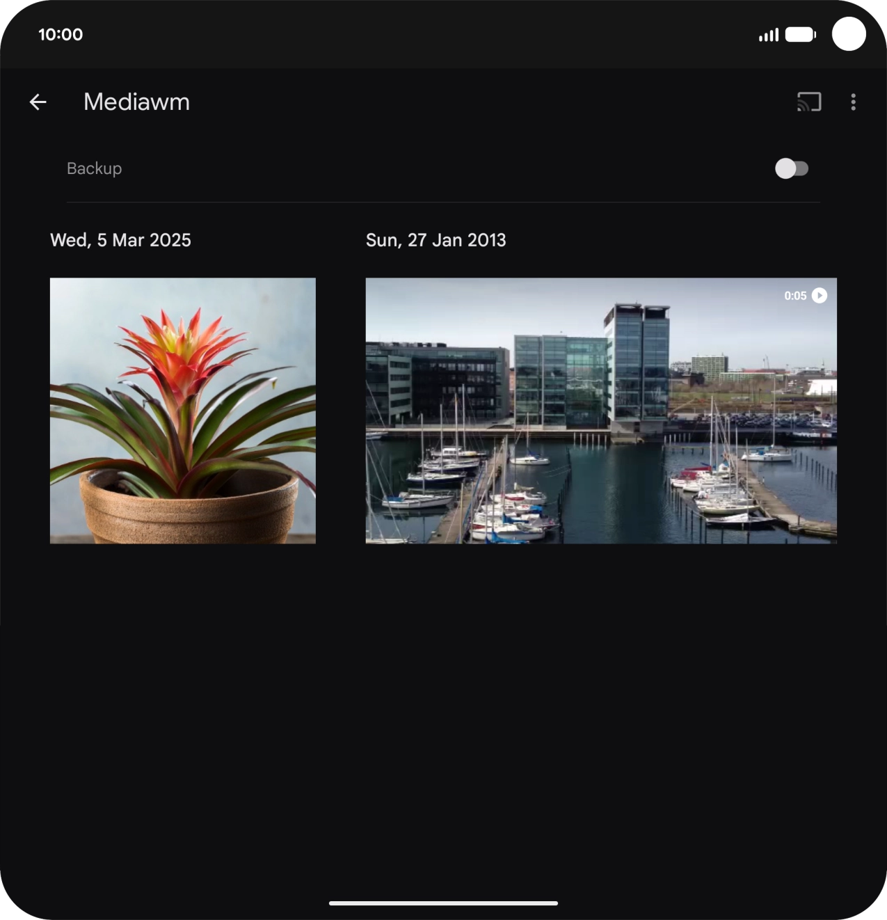 The media content from your phone will now play on the selected device. You can use your phone to control the playback of the media content on the other device.