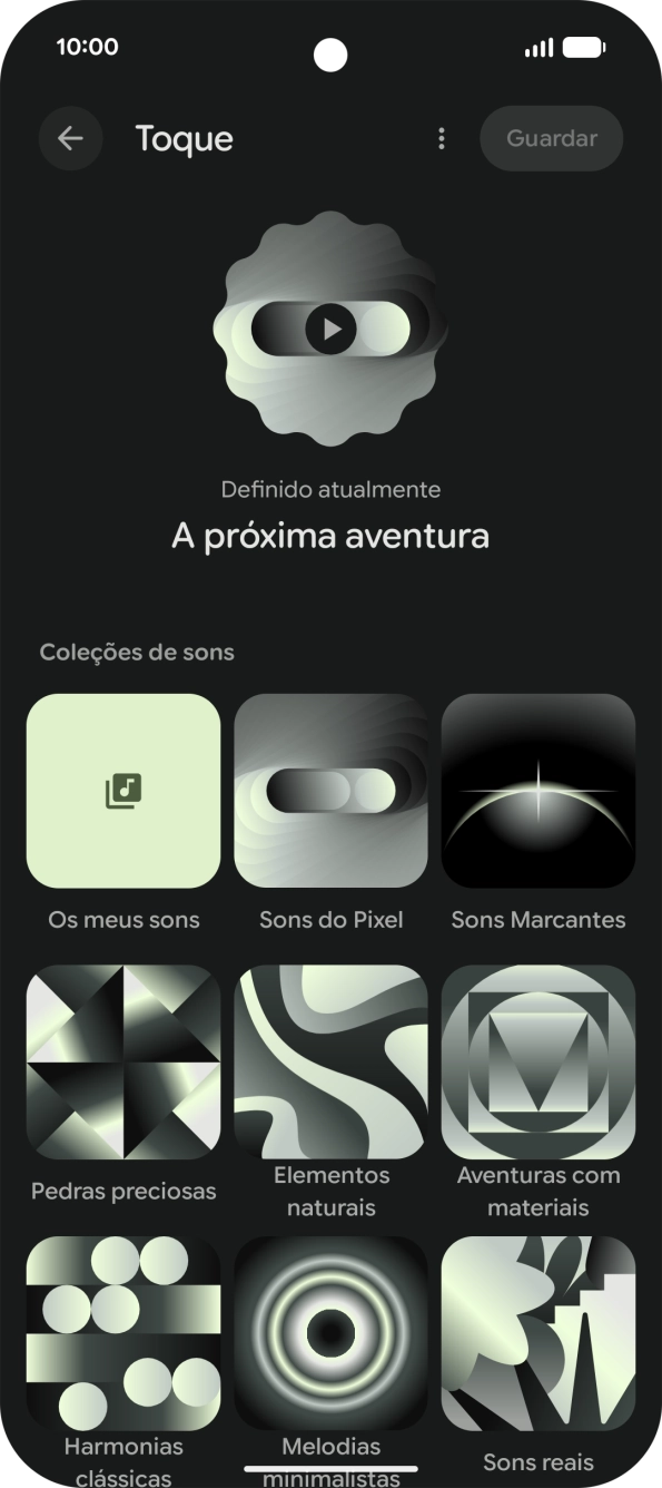 Prima a categoria pretendida.