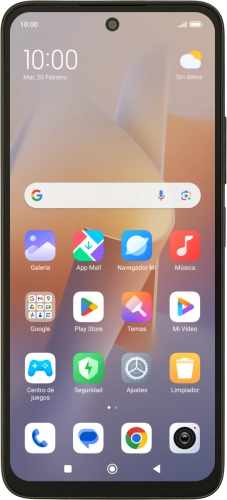 Imagen 1: Vista frontal del Xiaomi Redmi 12 5G - Black