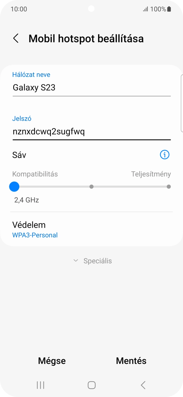Válaszd a Mentés lehetőséget. Válaszd a Mentés lehetőséget.