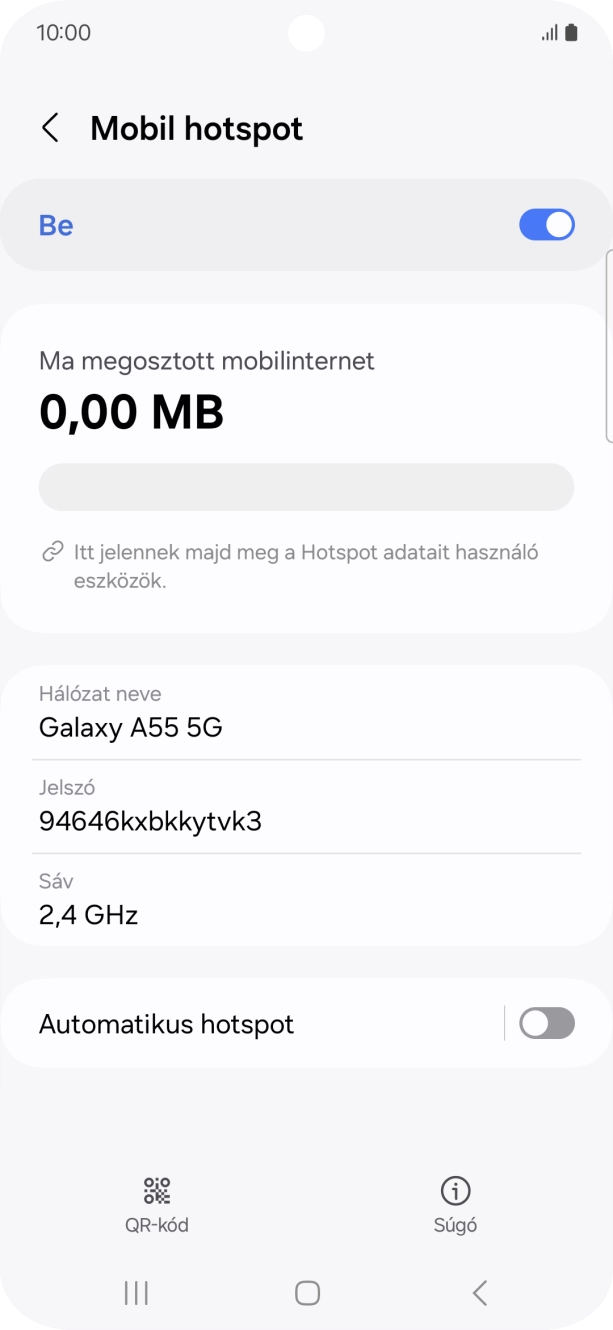 A befejezéshez, és ahhoz, hogy visszatérhess a főképernyőhöz, nyomd meg a főgombot.
