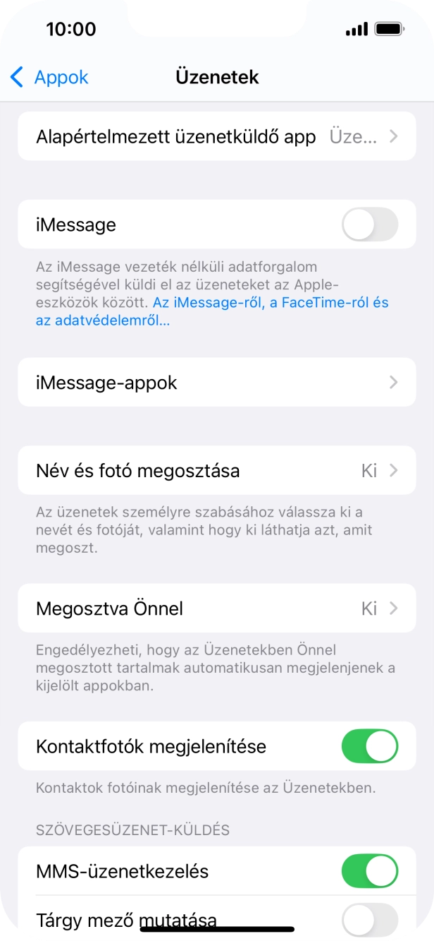 Húzd az ujjad felfelé a kijelző aljáról, hogy visszatérj a kezdőképernyőhöz.