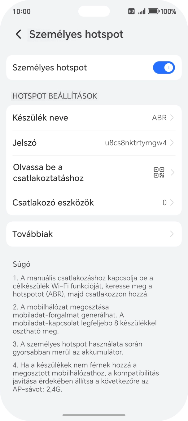 Húzd az ujjad felfelé a kijelző aljáról, hogy visszatérj a kezdőképernyőhöz.
