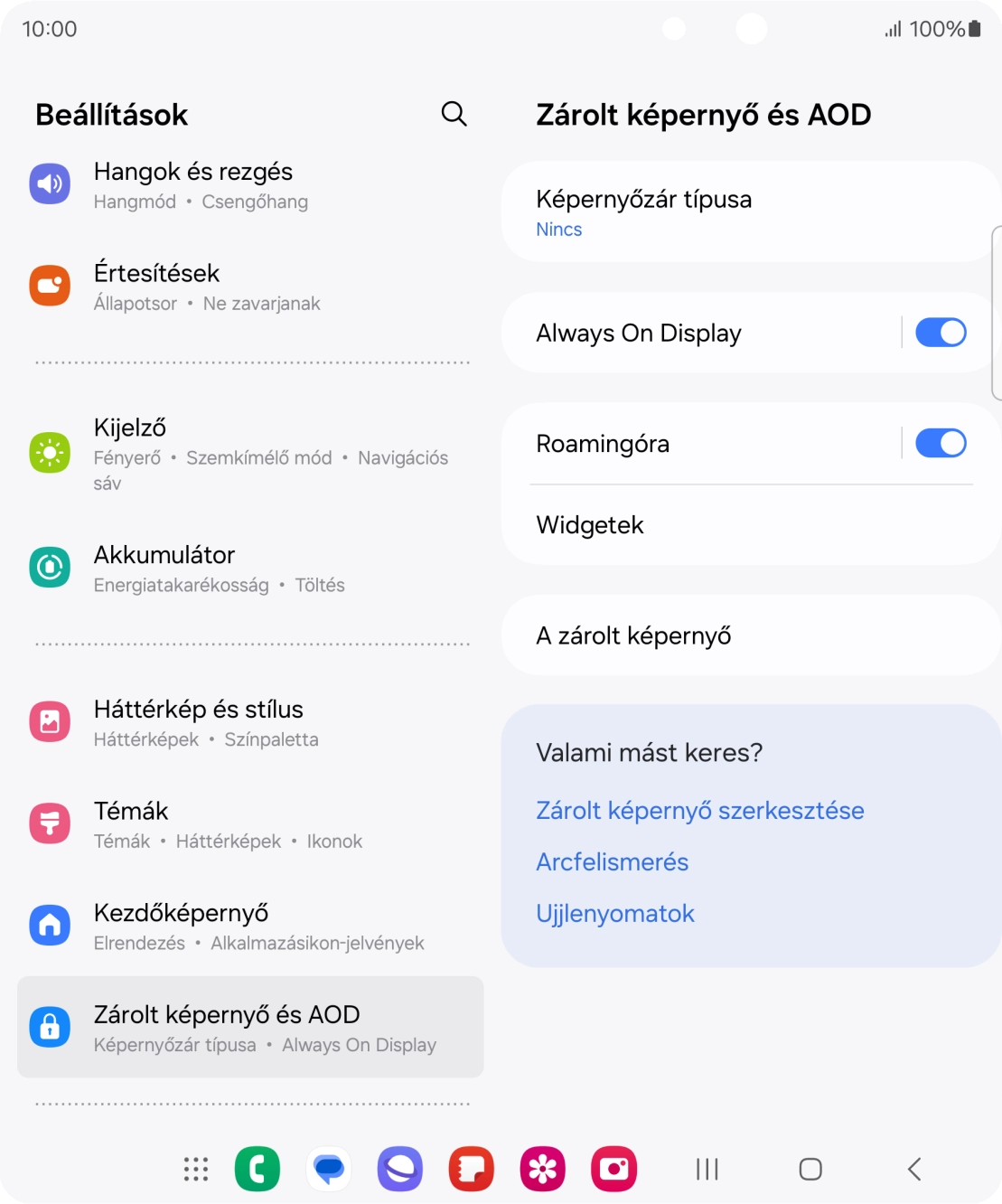 A befejezéshez, és ahhoz, hogy visszatérhess a főképernyőhöz, nyomd meg a főgombot.