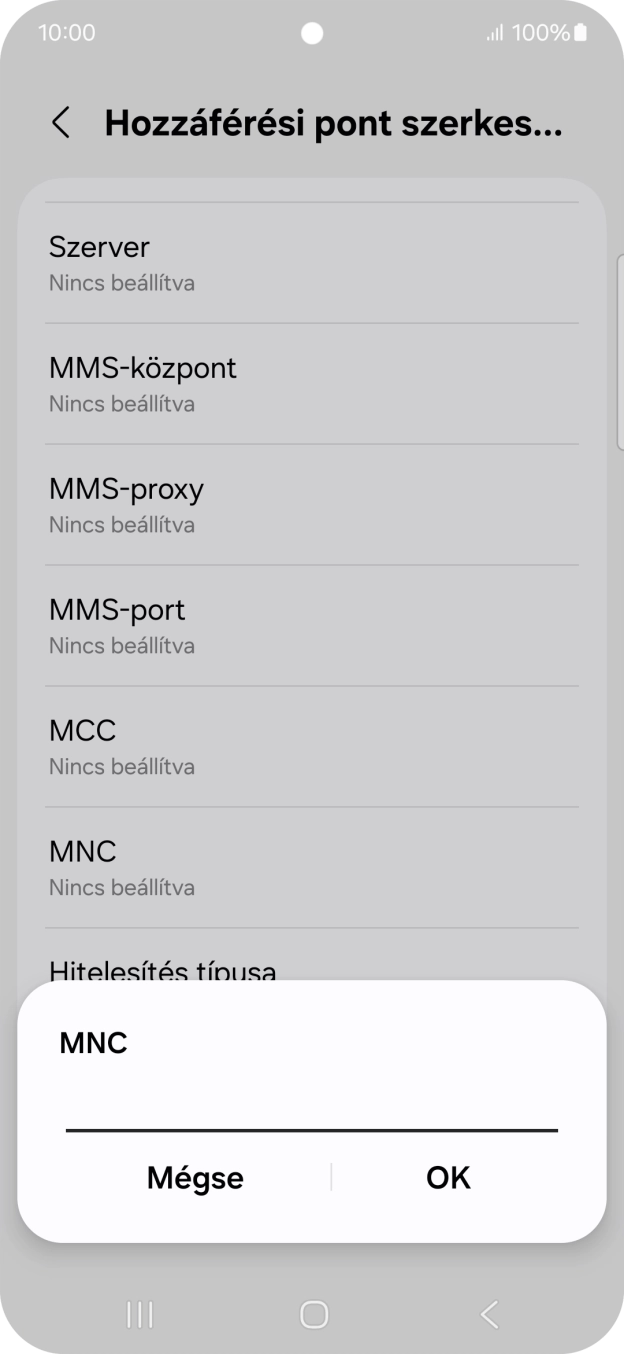 Írd be azt, hogy 70, és válaszd az OK lehetőséget.