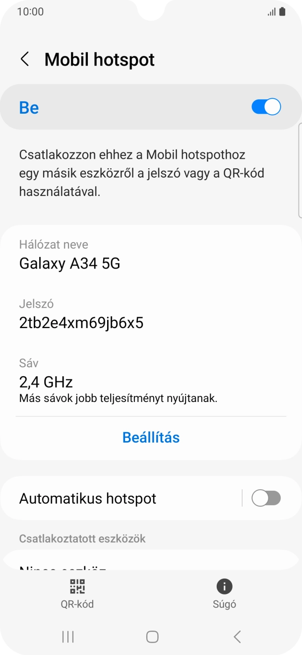 A befejezéshez, és ahhoz, hogy visszatérhess a főképernyőhöz, nyomd meg a főgombot.