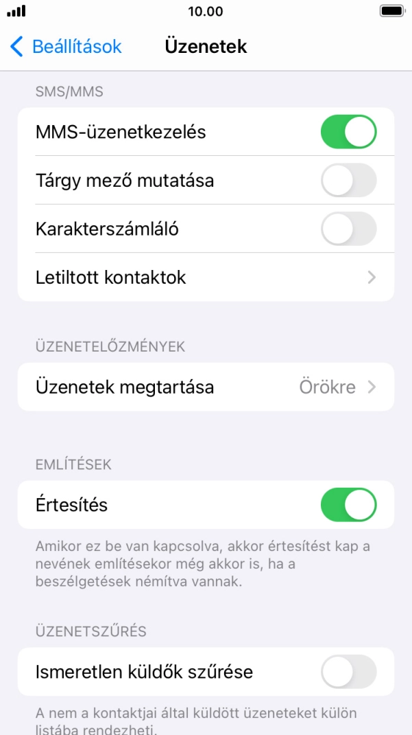 A befejezéshez, és ahhoz, hogy visszatérhess a főképernyőhöz, nyomd meg a főgombot. A befejezéshez, és ahhoz, hogy visszatérhess a főképernyőhöz, nyomd meg a főgombot.