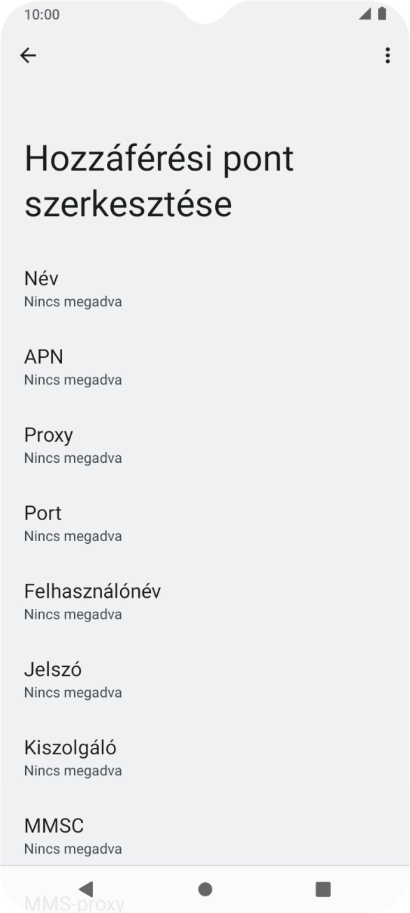 Válaszd a Név lehetőséget. Válaszd a Név lehetőséget.