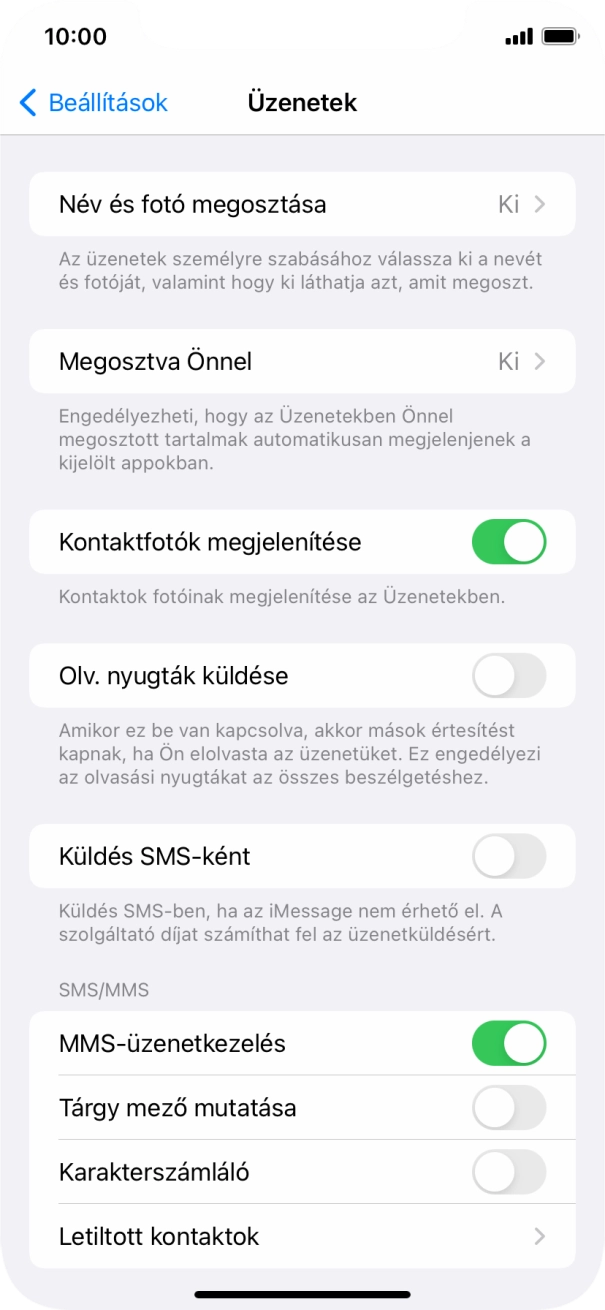 Húzd az ujjad felfelé a kijelző aljáról, hogy visszatérj a kezdőképernyőhöz.
