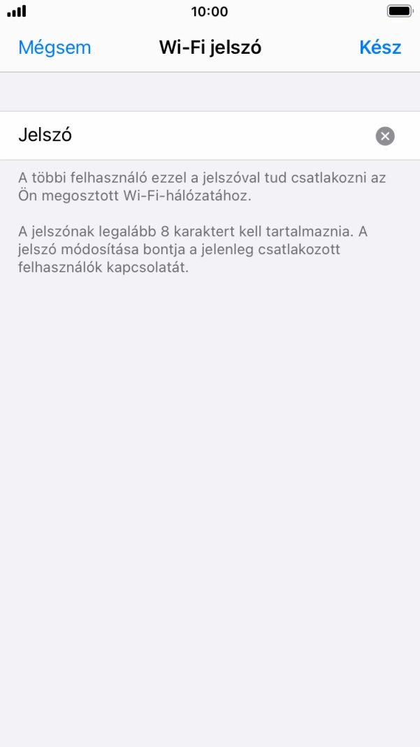 Válaszd a Kész lehetőséget.