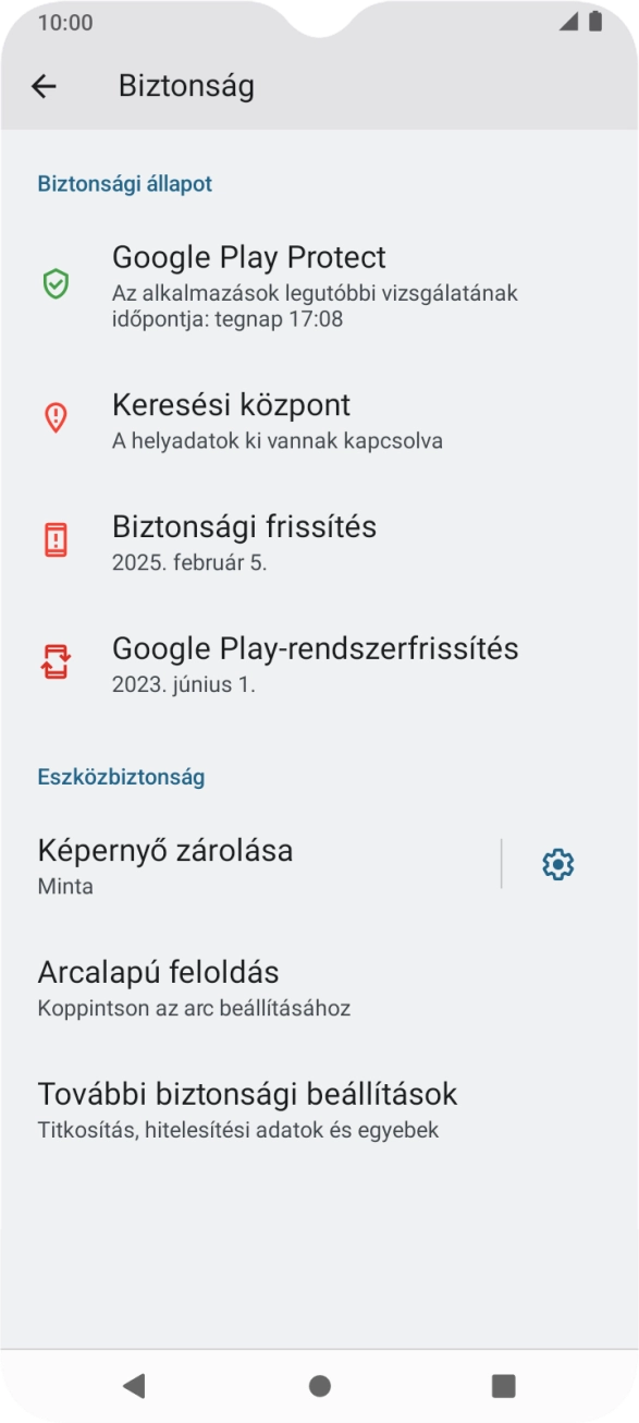Válaszd a Képernyő zárolása lehetőséget, és írd be a jelenlegi képernyőzárkódot. Válaszd a Képernyő zárolása lehetőséget, és írd be a jelenlegi képernyőzárkódot.