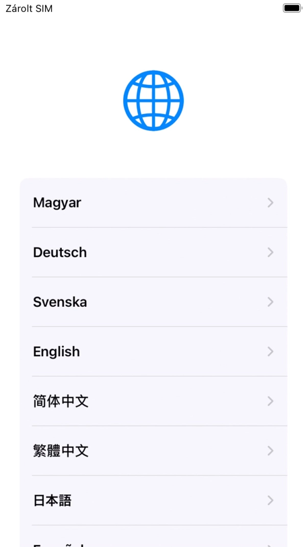 Válaszd ki a kívánt nyelvet. Válaszd ki a kívánt nyelvet.